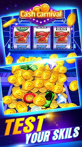 Cash Carnival Coin Pusher Game (Кэш Карнавал Монетный Толкатель Игра) [МОД Mega Pack] APK Android Screenshot 3