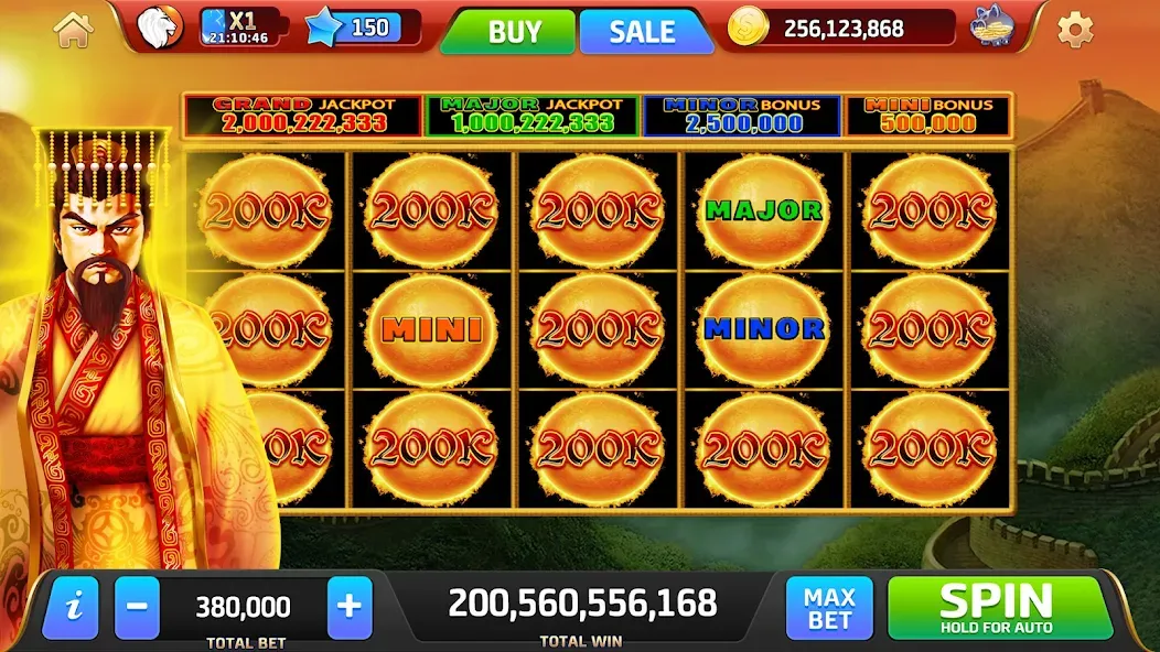 Royal Jackpot Casino Machines (Роял Джекпот Казино Машины) [МОД Меню] APK Android Screenshot 1