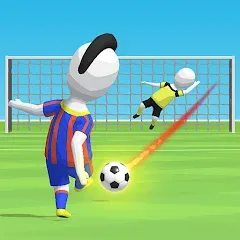 Stickman Freekick: Soccer game [МОД Меню] APK Android