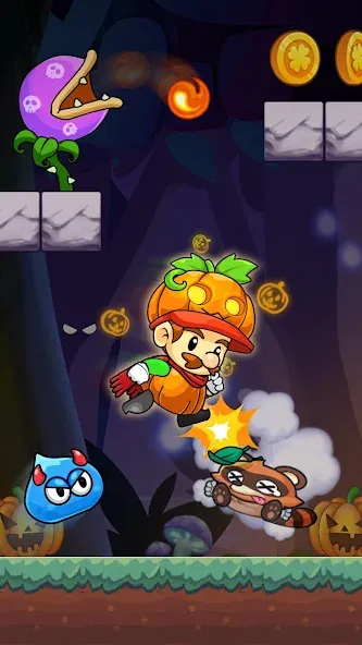 Barry World Adventure (Барри Всемирное Приключение) [МОД Бесконечные монеты] APK Android Screenshot 1