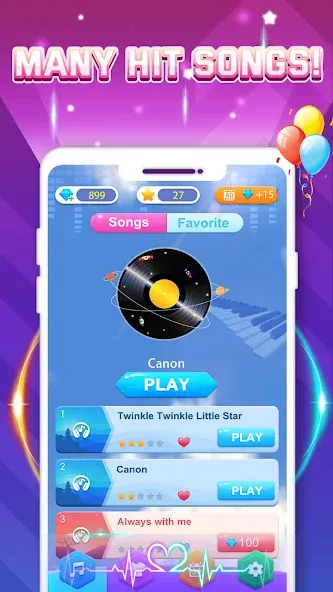 Piano Game: Classic Music Song [МОД Меню] APK Android Screenshot 5