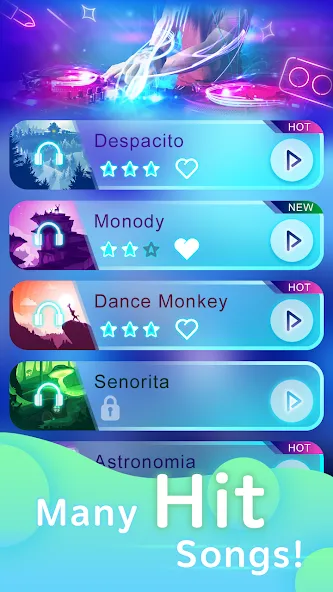 Piano Pop Tiles -Classic Piano (Пиано Поп Тайлс) [МОД Все открыто] APK Android Screenshot 3