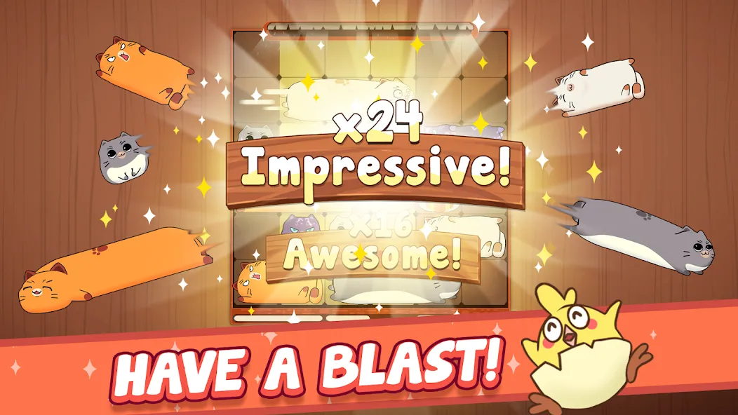 Haru Cats: Cute Sliding Puzzle (Хару Кэтс) [МОД Unlocked] APK Android Screenshot 2
