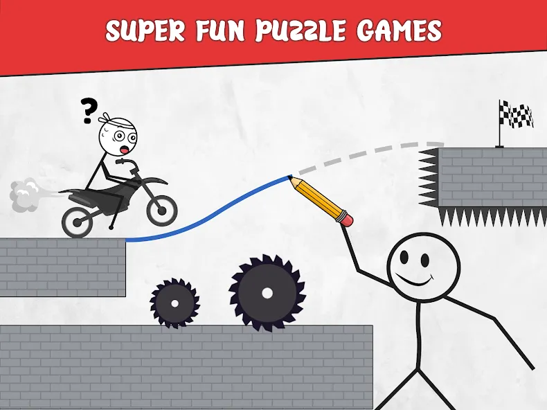 Draw Bridge: Puzzle Games (Дроу Бридж) [МОД Много денег] APK Android Screenshot 5