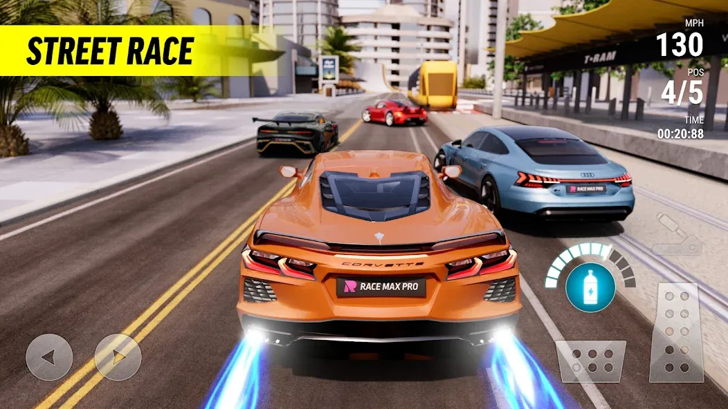 Race Max Pro - Car Racing (Рейс Макс Про) [МОД Много денег] APK Android Screenshot 3