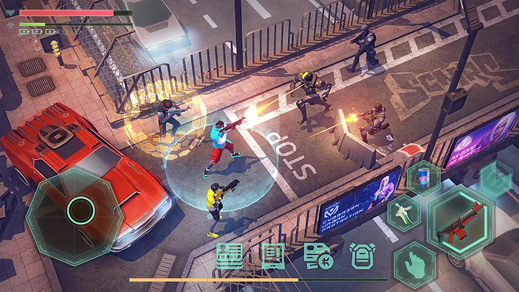 Cyberika: Action Cyberpunk RPG (Сайберика) [МОД Все открыто] APK Android Screenshot 5
