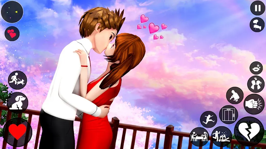 Save the Date 3D: Life Games (Сейв зе Дэйт 3Д) [МОД Mega Pack] APK Android Screenshot 3