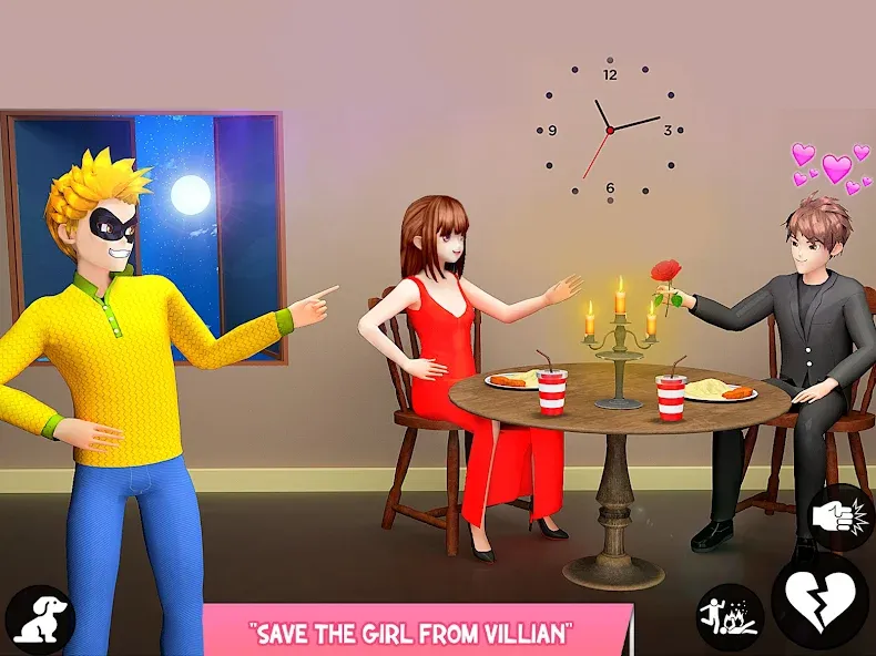 Save the Date 3D: Life Games (Сейв зе Дэйт 3Д) [МОД Mega Pack] APK Android Screenshot 5