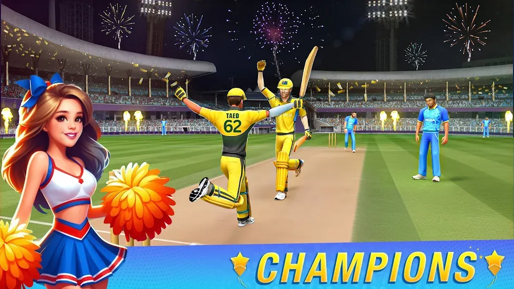 Play Cricket Games (Плей Крикет Геймс) [МОД Бесконечные монеты] APK Android Screenshot 1