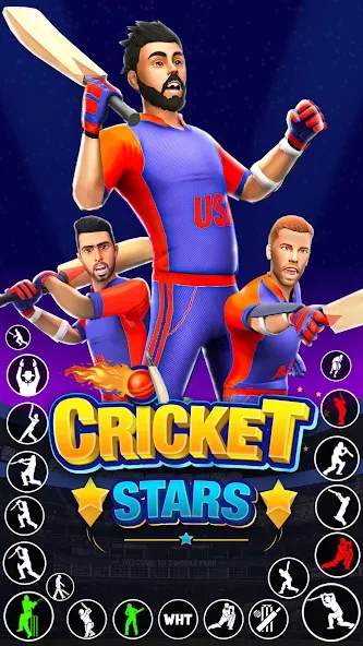 Play Cricket Games (Плей Крикет Геймс) [МОД Бесконечные монеты] APK Android Screenshot 4