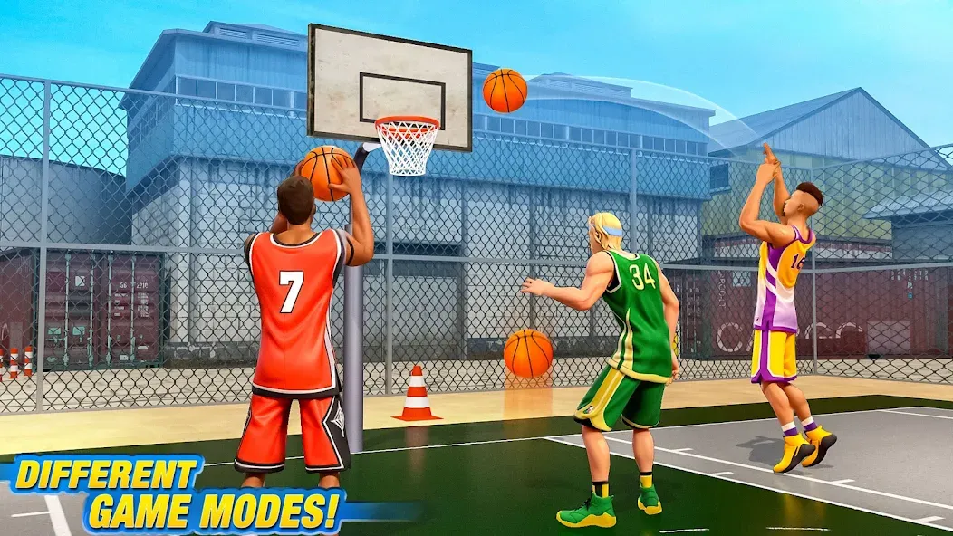 Dunk Smash: Basketball Games (Баскетбольные игры) [МОД Все открыто] APK Android Screenshot 3