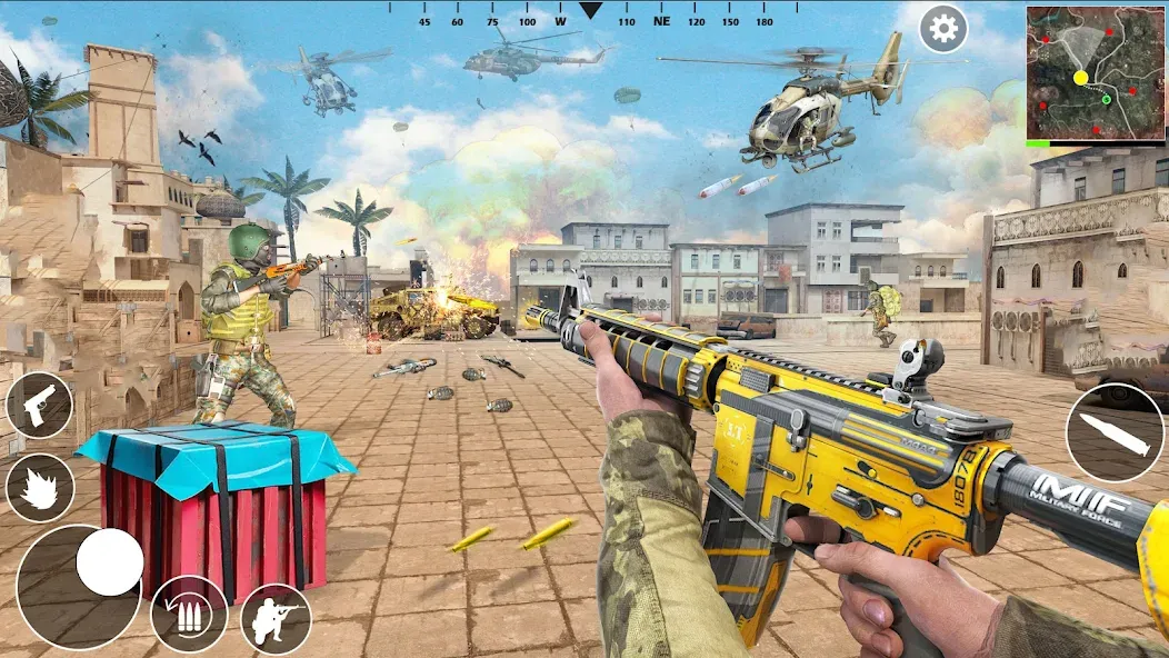 War Zone: Gun Shooting Games (Уор Зоун) [МОД Unlocked] APK Android Screenshot 1