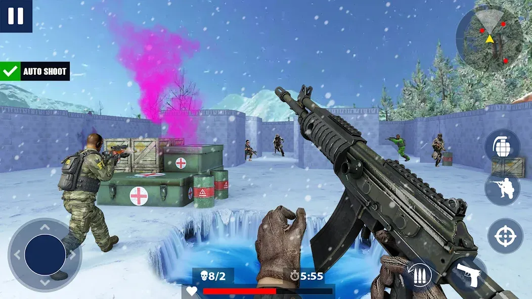 War Zone: Gun Shooting Games (Уор Зоун) [МОД Unlocked] APK Android Screenshot 5