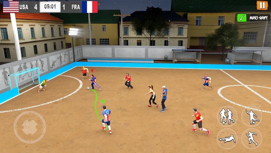 Street Football: Futsal Games (Стрит Футбол) [МОД Mega Pack] APK Android Screenshot 3