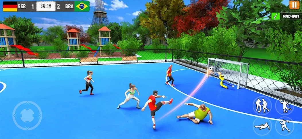 Street Football: Futsal Games (Стрит Футбол) [МОД Mega Pack] APK Android Screenshot 5