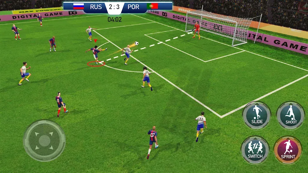 Play Football: Soccer Games (тар Футбол 23) [МОД Mega Pack] APK Android Screenshot 5