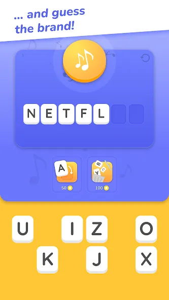 Jingle Quiz: logo music trivia (Джингл Квиз) [МОД Premium] APK Android Screenshot 2