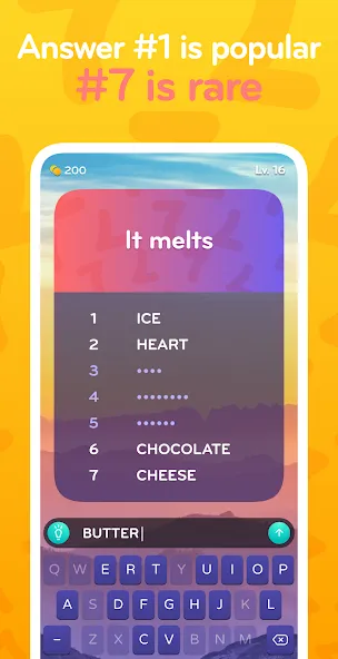 Top 7 - family word game [МОД Все открыто] APK Android Screenshot 2