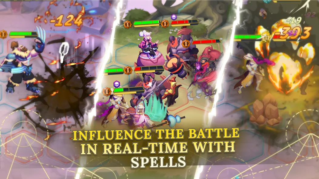 Dreamweaver Tactics (Дримуивер Тактикс) [МОД Бесконечные монеты] APK Android Screenshot 2