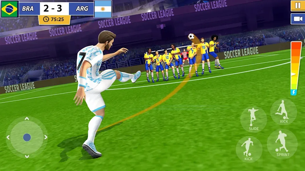 Soccer Star: Soccer Kicks Game (окер Стар) [МОД Premium] APK Android Screenshot 3