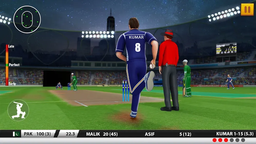 World Cricket Games :T20 Cup (Ворлд Крикет Геймс) [МОД Mega Pack] APK Android Screenshot 2