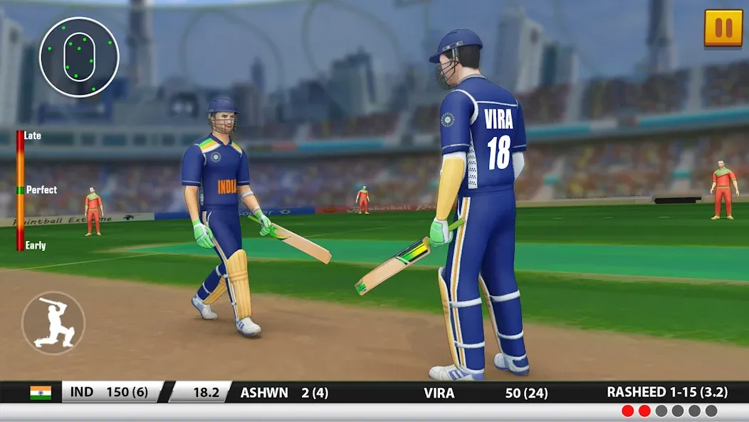 World Cricket Games :T20 Cup (Ворлд Крикет Геймс) [МОД Mega Pack] APK Android Screenshot 4