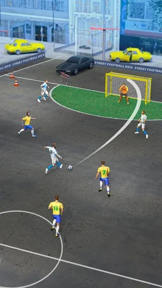 Street Football Kick Games (Уличный футбол Игры с ударами) [МОД Все открыто] APK Android Screenshot 3