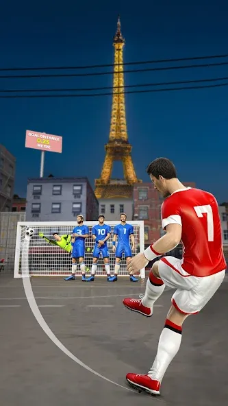 Street Football Kick Games (Уличный футбол Игры с ударами) [МОД Все открыто] APK Android Screenshot 5