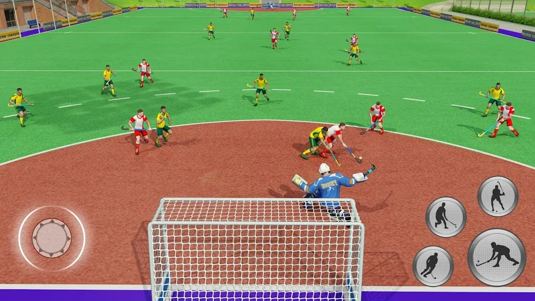 Field Hockey Game (Филдхоккей игра) [МОД Бесконечные монеты] APK Android Screenshot 2