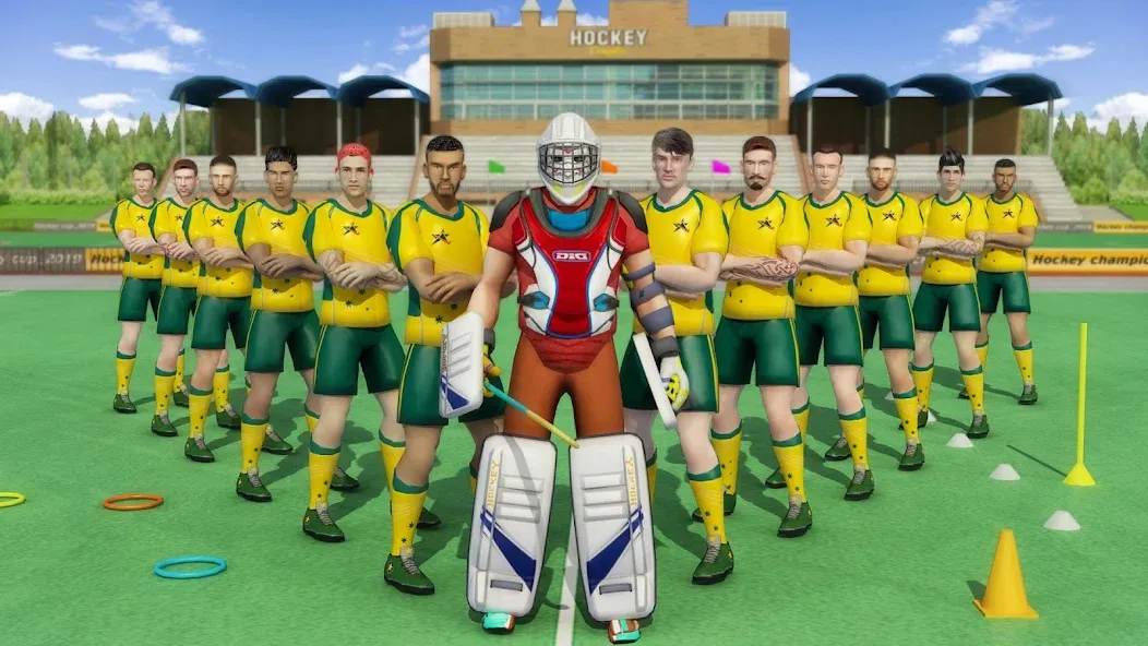 Field Hockey Game (Филдхоккей игра) [МОД Бесконечные монеты] APK Android Screenshot 4