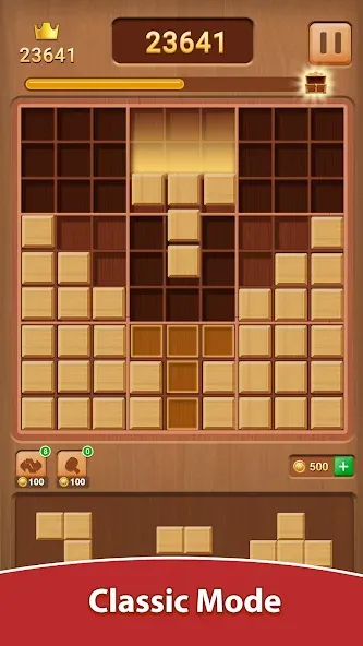Wood Block Puzzle (Вуд Блок Пазл) [МОД Все открыто] APK Android Screenshot 1