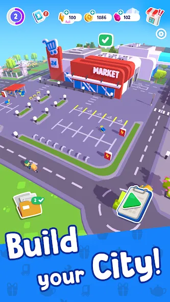 Merge Mayor - Match Puzzle (Мэрдж Мэер) [МОД Все открыто] APK Android Screenshot 1