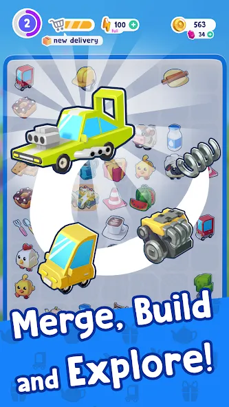 Merge Mayor - Match Puzzle (Мэрдж Мэер) [МОД Все открыто] APK Android Screenshot 5