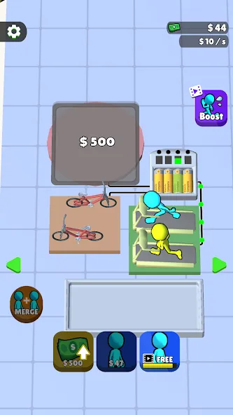 Human Electric Company (Хьюман Электрик Компани) [МОД Premium] APK Android Screenshot 1
