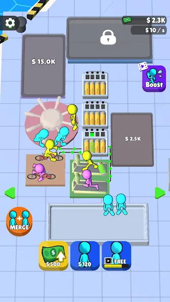 Human Electric Company (Хьюман Электрик Компани) [МОД Premium] APK Android Screenshot 2