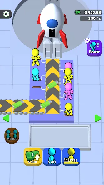 Human Electric Company (Хьюман Электрик Компани) [МОД Premium] APK Android Screenshot 3