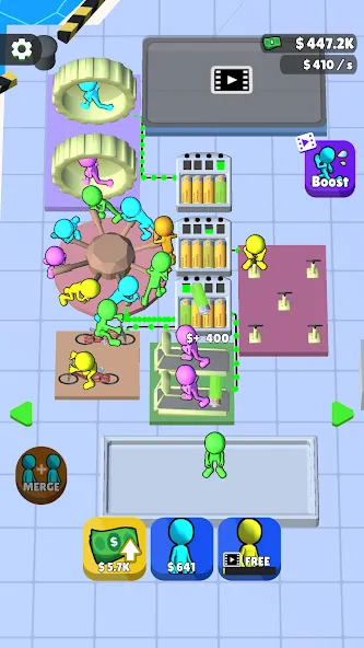 Human Electric Company (Хьюман Электрик Компани) [МОД Premium] APK Android Screenshot 4