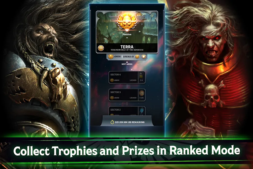 Warhammer Combat Cards - 40K (Вархаммер Комбат Кардс) [МОД Бесконечные монеты] APK Android Screenshot 5