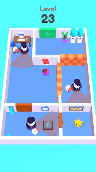Cat Escape (Кэт Эскеип) [МОД Бесконечные монеты] APK Android Screenshot 4