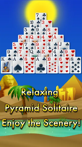 Pyramid Solitaire - Egypt (Пирамиды пасьянс) [МОД Меню] APK Android Screenshot 1