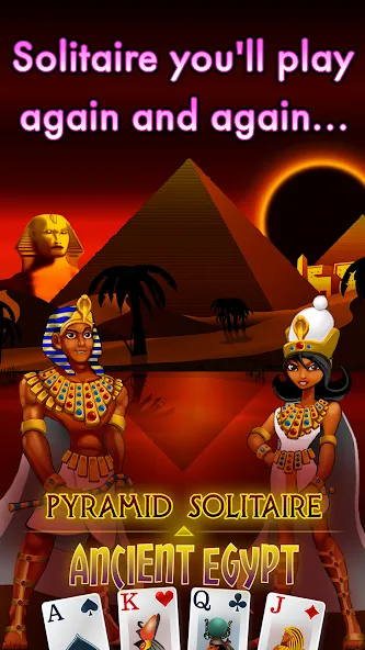 Pyramid Solitaire - Egypt (Пирамиды пасьянс) [МОД Меню] APK Android Screenshot 2