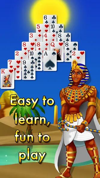 Pyramid Solitaire - Egypt (Пирамиды пасьянс) [МОД Меню] APK Android Screenshot 3