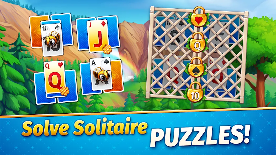 Solitaire Golden Prairies [МОД Premium] APK Android Screenshot 4