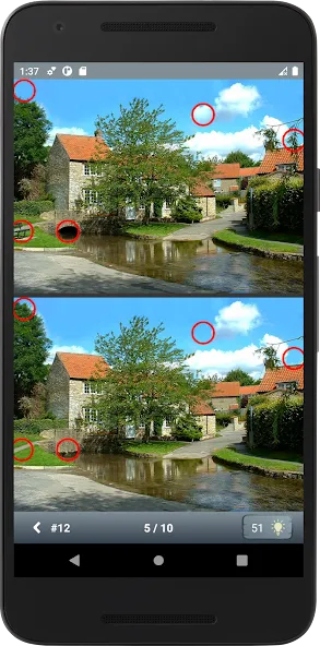 Find 10 differences [МОД Много денег] APK Android Screenshot 1