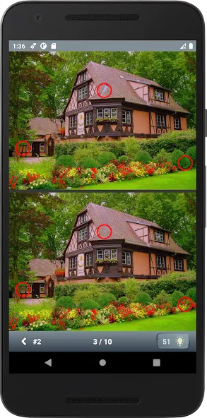 Find 10 differences [МОД Много денег] APK Android Screenshot 3