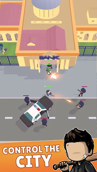 Merge Gangster Heist vs Police (Мердж Гангстер Хейст) [МОД Unlocked] APK Android Screenshot 4