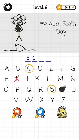 Hangman Words:Two Player Games [МОД Много денег] APK Android Screenshot 5