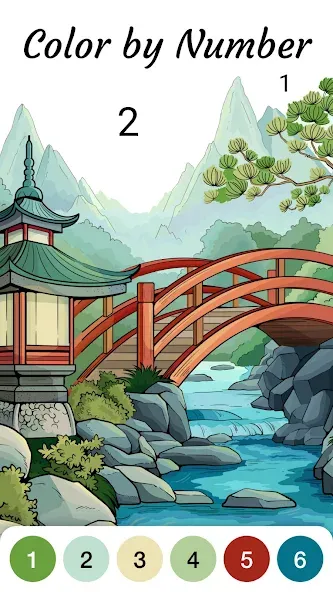 Zen Color - Color By Number (Зен Колор) [МОД Бесконечные монеты] APK Android Screenshot 2