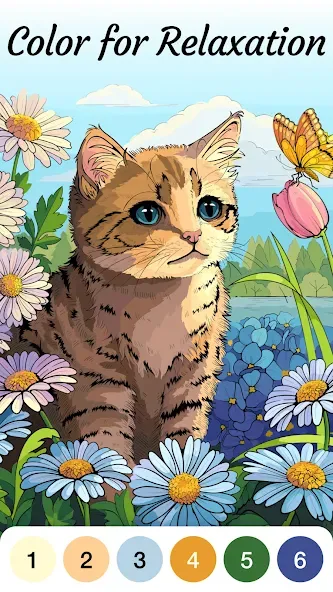 Zen Color - Color By Number (Зен Колор) [МОД Бесконечные монеты] APK Android Screenshot 5