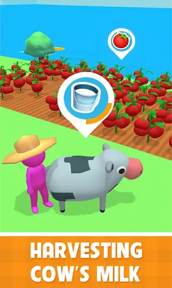 Family Farm Land 3D (Фарм Фэмили 3Д) [МОД Premium] APK Android Screenshot 2